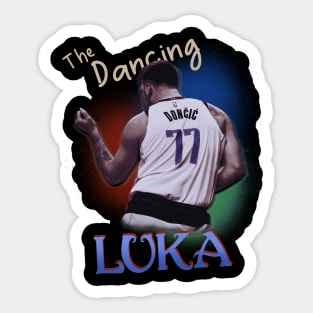 THE DANCING LUKA Sticker